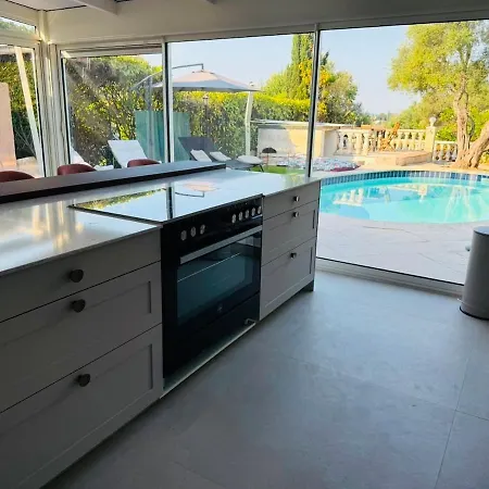 La Maison Du Bonheur - Private Pool And Sea View Vila Antibes